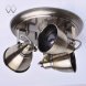 Спот MW-Light Ринген, 3 плафона, бронза (547020203)