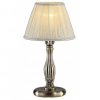 Настольная лампа ST Luce, 1 плафон, бронза, белый (SL113.304.01)