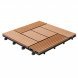 Садовый паркет ДПК 300x300 мм CM Garden CLASSIC
