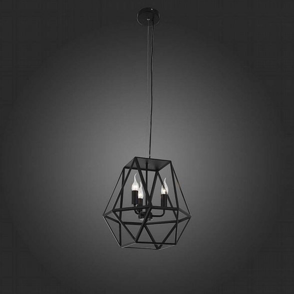 Люстра подвесная ST Luce, 3 лампы, черный (SL232.443.03)
