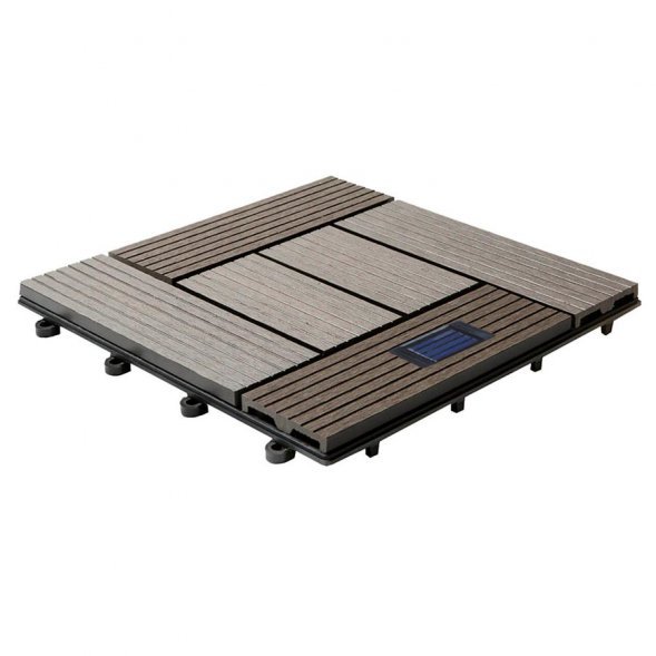 Садовый паркет с подсветкой ДПК 300x300 мм CM Garden CLASSIC