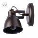 Спот MW-Light Ринген, 1 плафон, коричневый с бронзой (547020301)