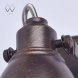 Спот MW-Light Ринген, 1 плафон, коричневый с бронзой (547020301)