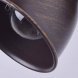 Спот MW-Light Ринген, 1 плафон, коричневый с бронзой (547020301)