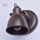 Спот MW-Light Ринген, 1 плафон, коричневый с бронзой (547020301)