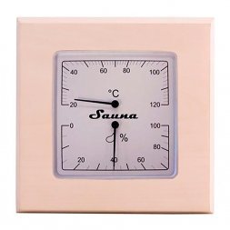 SAWO Термогигрометр квадратный 225-THA