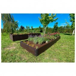 Доска грядочная NauticPrime 450×35×2950мм, венге