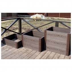 Доска грядочная NauticPrime 450×35×2950мм, венге