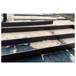 Доска грядочная NauticPrime 450×35×2950мм, венге