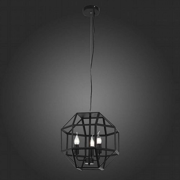 Люстра подвесная ST Luce, 3 лампы, черный (SL232.403.03)