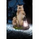 Светильник декоративный уличный светодиодный на солнечных батареях Globo, 1 плафон, коричнев (33663)