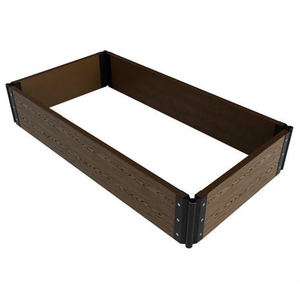 Доска грядочная Holzhof 225×30×2950мм, тиснение 3D