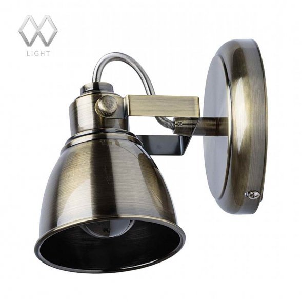 Спот MW-Light Ринген, 1 плафон, бронза (547020101)
