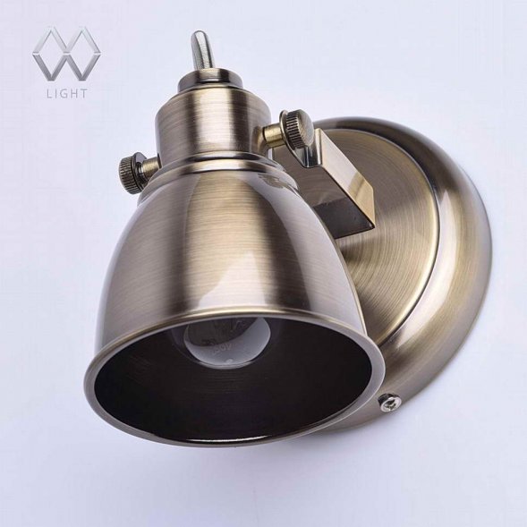 Спот MW-Light Ринген, 1 плафон, бронза (547020101)
