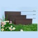 Доска грядочная Holzhof 300×30×2950мм, тиснение 3D