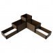 Доска грядочная Holzhof 300×30×2950мм, тиснение 3D