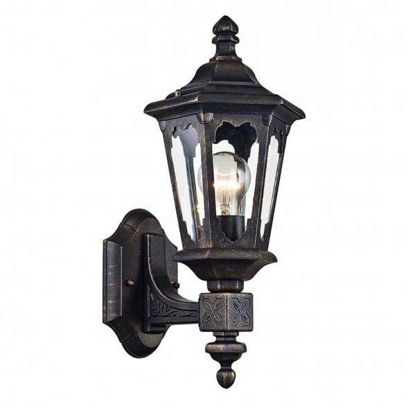 Бра уличное Maytoni Oxford, 1 плафон, черный с бронзой (S101-42-11-R)