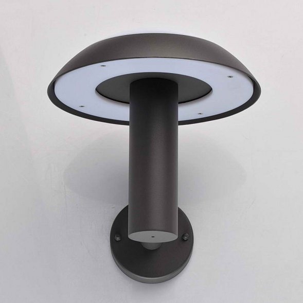 Бра уличное светодиодное MW-Light Меркурий, 1 плафон, серый с белым (807022401)