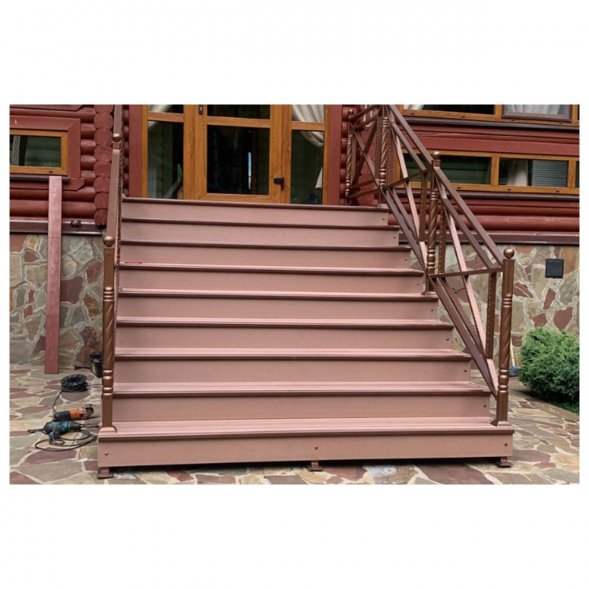 Ступень ДПК Ecodeck 346*23,5*4000мм коричневый