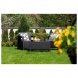 Комплект мебели Corfu Russia Weekend Set (Balcony), графит