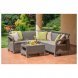 Комплект мебели Corfu Relax Set, капучино