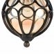 Подвес уличный Maytoni Champs Elysees, 1 плафон, черный с бронзой и янтарным (S110-35-01-R)