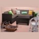 Комплект мебели Provence Set, коричневый