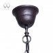 Подвес MW-Light Замок, 1 плафон, коричневый с серебром (249016801)