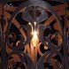 Подвес MW-Light Замок, 1 плафон, коричневый с серебром (249016801)
