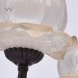 Люстра подвесная MW-Light Вирджиния, 6 плафонов, коричневый, прозрачный с янтарным (444011906)