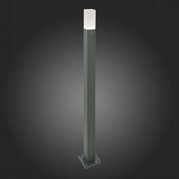 Столб уличный светодиодный ST Luce, 1 плафон, серый, белый (SL101.715.01)