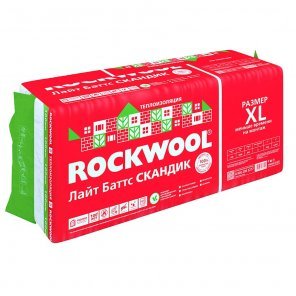 Утеплитель Rockwool лайт баттс скандик (плотность 32 кг/м³)
