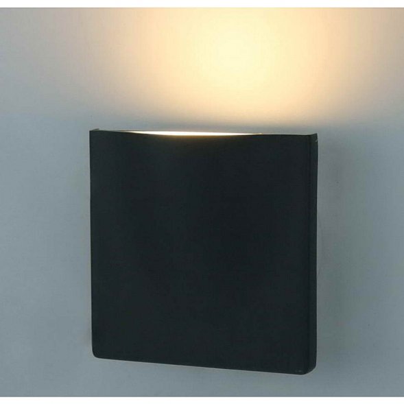 Светильник настенный уличный светодиодный Arte Lamp Tasca, 1 плафон, серый (A8506AL-1GY)