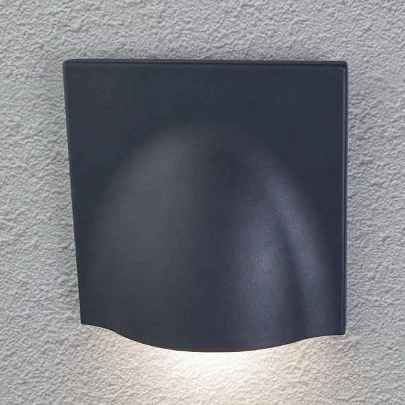 Светильник настенный уличный светодиодный Arte Lamp Tasca, 1 плафон, серый (A8506AL-1GY)