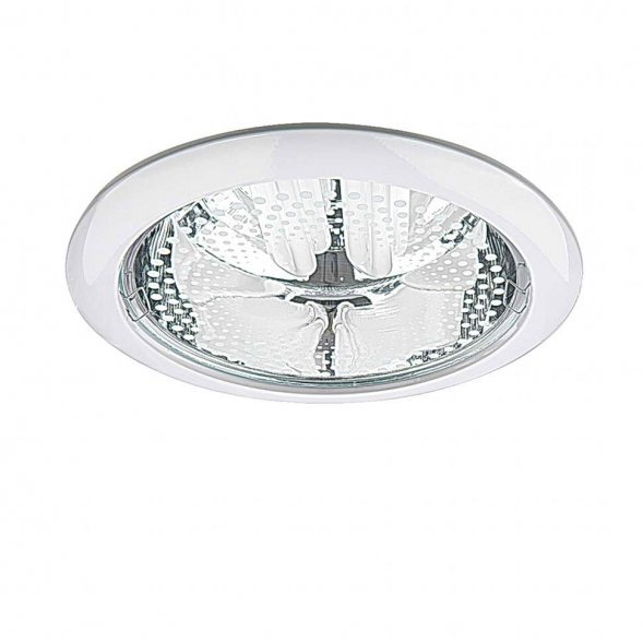 Светильник встраиваемый Lightstar Pento, 2 лампы, круглый, белый (213350)