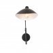 Бра ST Luce Spruzzo, 1 плафон, черный с белым (SL305.401.01)