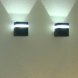 Бра уличное светодиодное Citilux, 1 плафон, черный с белым и прозрачным (CLU0005)