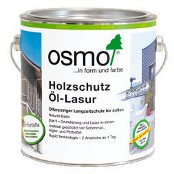 Защитное масло-лазурь с эффектом серебра OSMO HolzSchutz Öl-Lasur Effekt