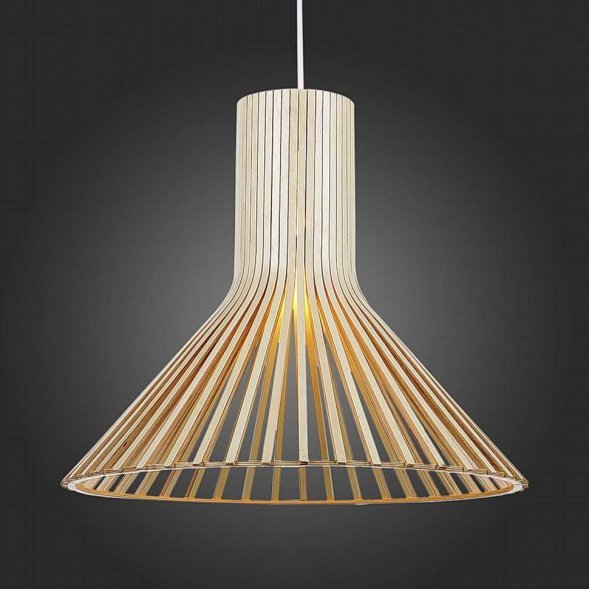 Подвес ST Luce, 1 плафон, белый, сосна (SL709.773.01)
