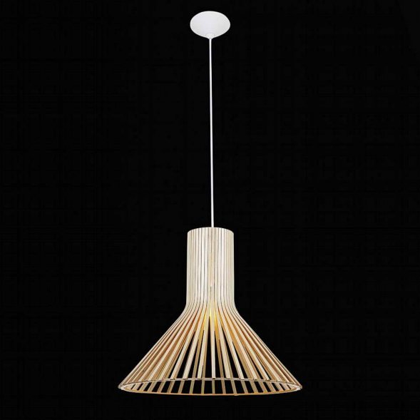 Подвес ST Luce, 1 плафон, белый, сосна (SL709.773.01)
