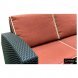 Комплект мебели Rattan Premium Corner, венге