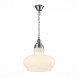 Подвес ST Luce, 1 плафон, хром, белый (SL340.503.01)