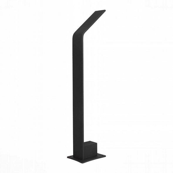 Столб уличный светодиодный ST Luce Ansa, 1 плафон, черный с белым (SL094.405.01)
