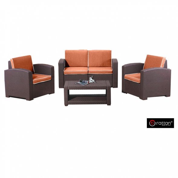 Комплект мебели Rattan Premium 4, венге