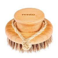 TAMMER-TUKKU Щетка натуральная для мытья RENTO, круглая, бамбук, 9,5 см, артикул 230002