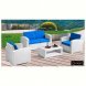 Комплект мебели Rattan Premium 4, СЕРЫЙ