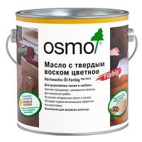 Цветное масло с твердым воском OSMO Hartwachs-Öl Farbig