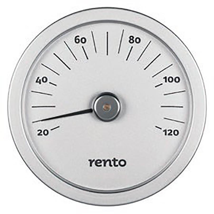 RENTO Термометр алюминиевый для сауны, алюминий