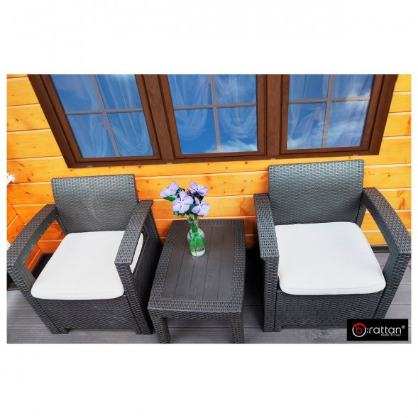 Комплект мебели Rattan Comfort 4, венге