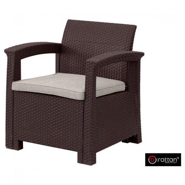 Комплект мебели Rattan Comfort 3, венге